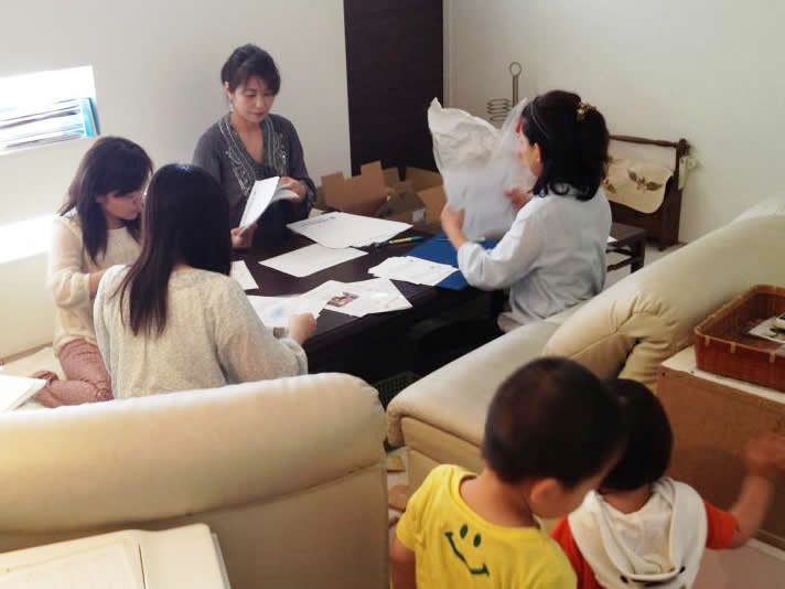 ママオフィス風景